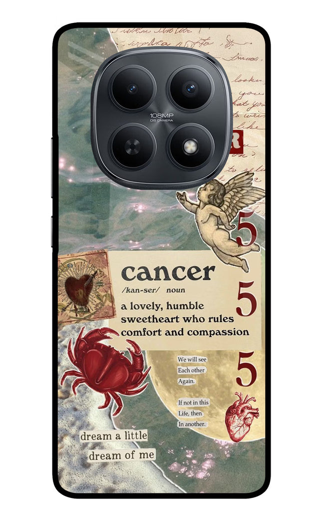 Cancer Zodiac Redmi Note 15 5G Metal Case Back Cover by Casekaro