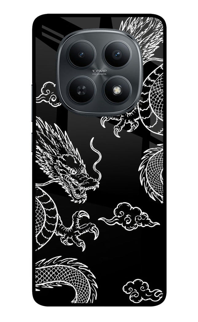 Twin Dragons Redmi Note 15 5G Metal Case Back Cover by Casekaro