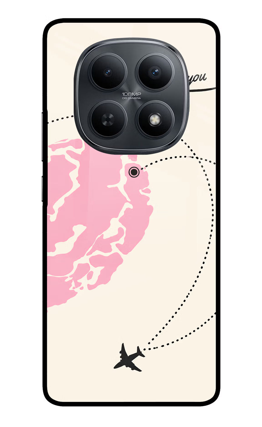 Miss Orbit Redmi Note 15 5G Back Cover, Metal case
