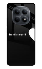 This World Redmi Note 15 5G Metal Case Back Cover by Casekaro
