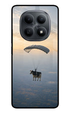 Skydiving Cow Redmi Note 15 5G Metal Case Back Cover by Casekaro