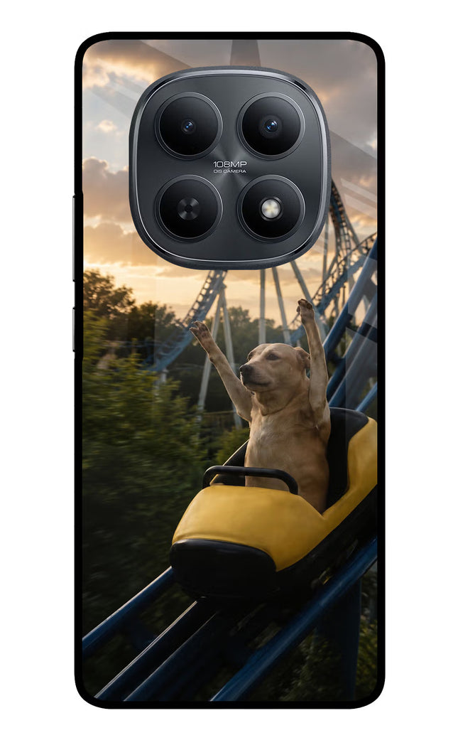 Rollercoaster Dog Redmi Note 15 5G Metal Case Back Cover by Casekaro