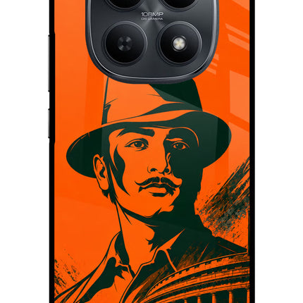 Bhagat Singh Legacy Redmi Note 15 5G Metal Case Back Cover by Casekaro