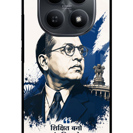 Dr. Ambedkar Visionary Redmi Note 15 5G Metal Case Back Cover by Casekaro
