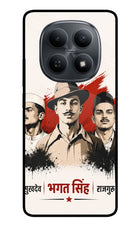 Bhagat Singh Trio Redmi Note 15 5G Metal Case Back Cover by Casekaro