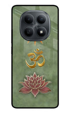 Om & Lotus Redmi Note 15 5G Metal Case Back Cover by Casekaro
