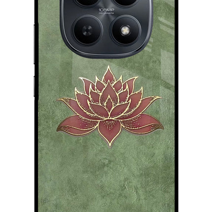Lotus Grace Redmi Note 15 5G Metal Case Back Cover by Casekaro