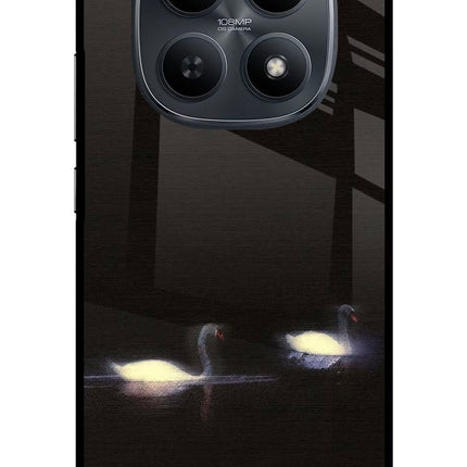 Silent Swans Redmi Note 15 5G Metal Case Back Cover by Casekaro