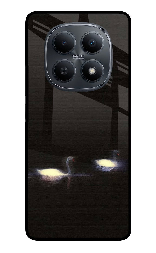 Silent Swans Redmi Note 15 5G Metal Case Back Cover by Casekaro