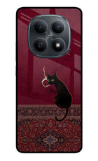 Midnight Cat Redmi Note 15 5G Metal Case Back Cover by Casekaro