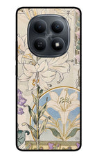 White Lily Redmi Note 15 5G Metal Case Back Cover by Casekaro