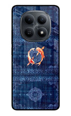 Koi Blue Redmi Note 15 5G Metal Case Back Cover by Casekaro