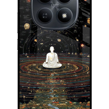 Space Monk Redmi Note 15 5G Metal Case Back Cover by Casekaro