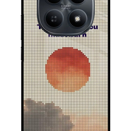Pixel Sun Redmi Note 15 5G Metal Case Back Cover by Casekaro
