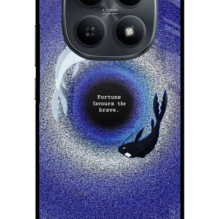 Dark Koi Redmi Note 15 5G Metal Case Back Cover by Casekaro