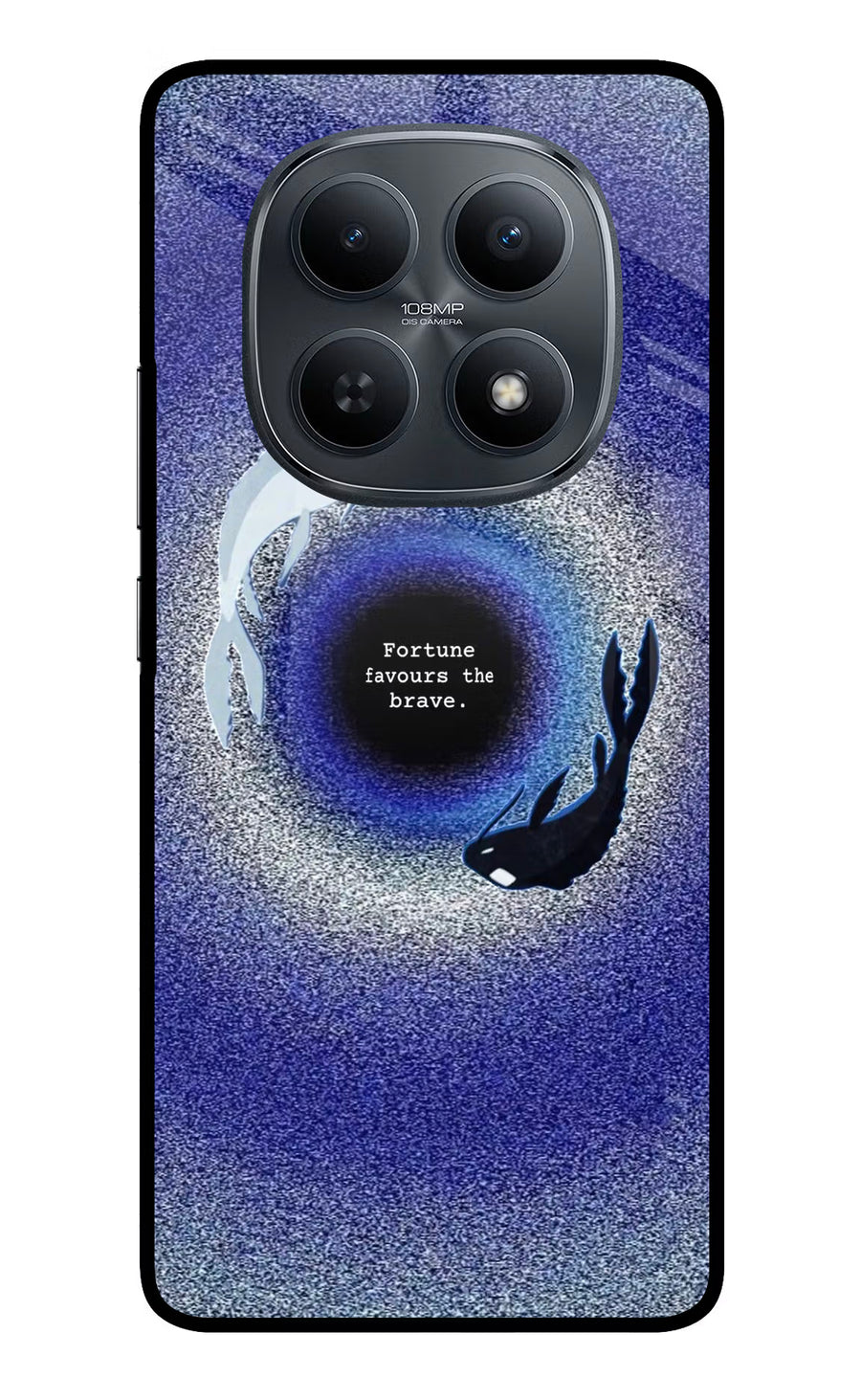 Dark Koi Redmi Note 15 5G Back Cover, Metal case