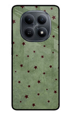 Green Stars Redmi Note 15 5G Metal Case Back Cover by Casekaro