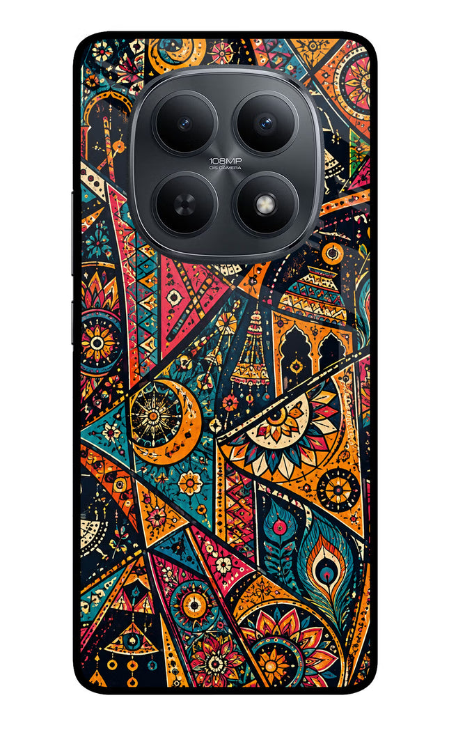 Folk Print Redmi Note 15 5G Metal Case Back Cover by Casekaro