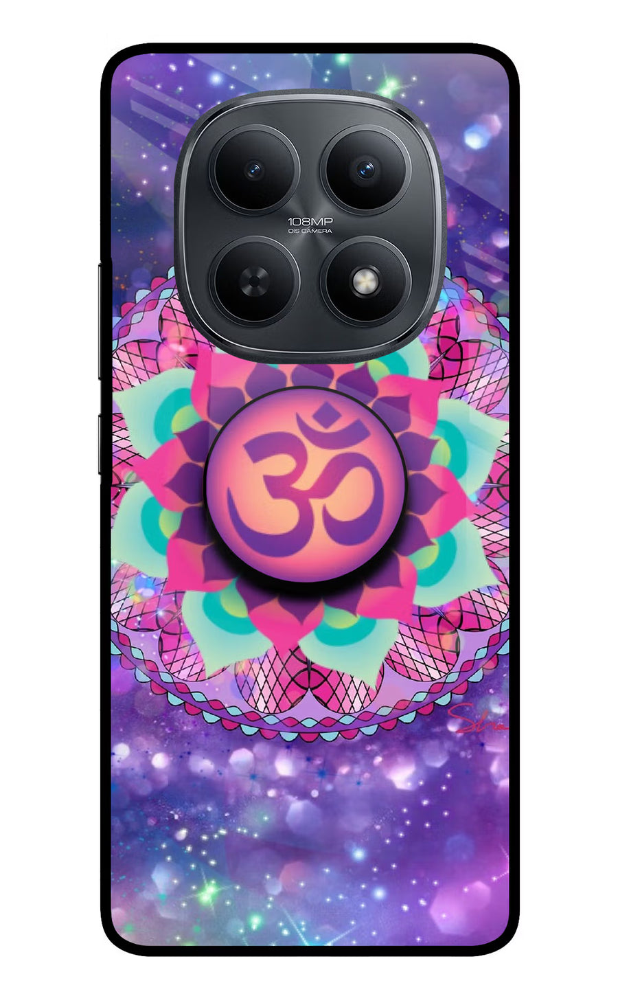 Om Purple Redmi Note 15 5G Pop Case, Metal case