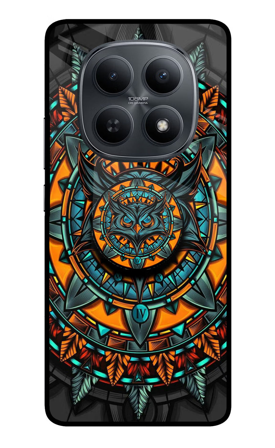 Angry Owl Redmi Note 15 5G Pop Case, Metal case
