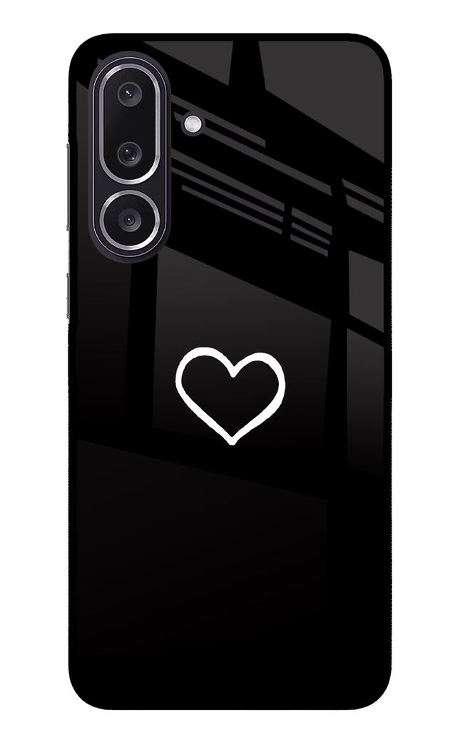 Heart Samsung M36 5G Metal Case Back Cover by Casekaro