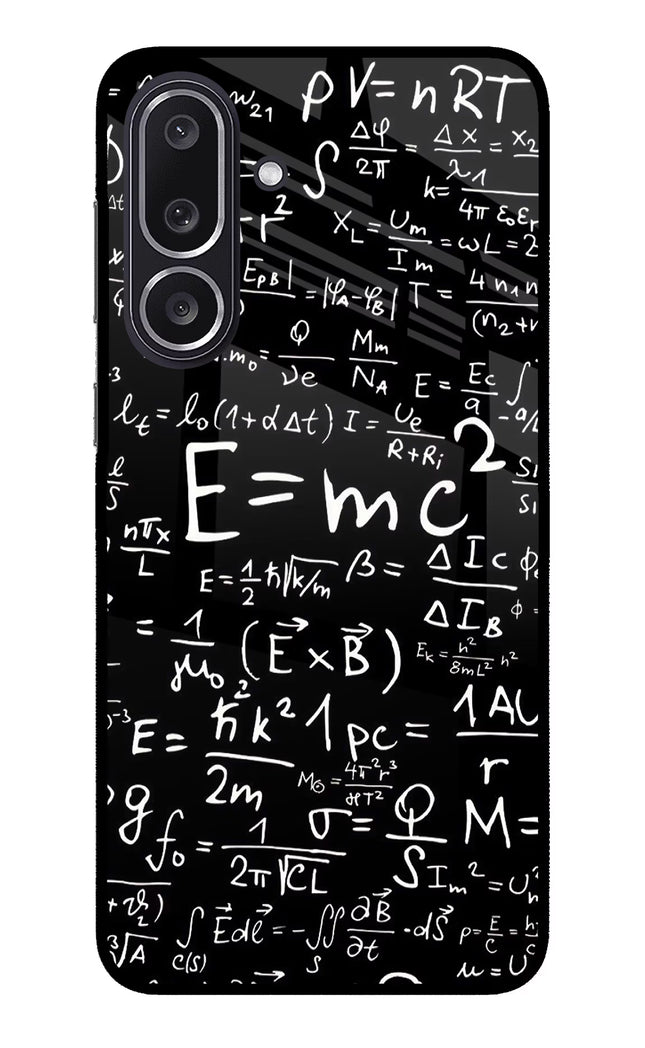 Physics Formula Samsung M36 5G Metal Case Back Cover by Casekaro
