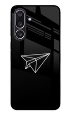 Paper Plane White Samsung M36 5G Metal Case Back Cover by Casekaro