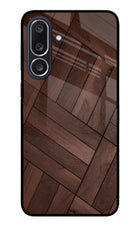 Wooden Texture Design Samsung M36 5G Metal Case Back Cover by Casekaro