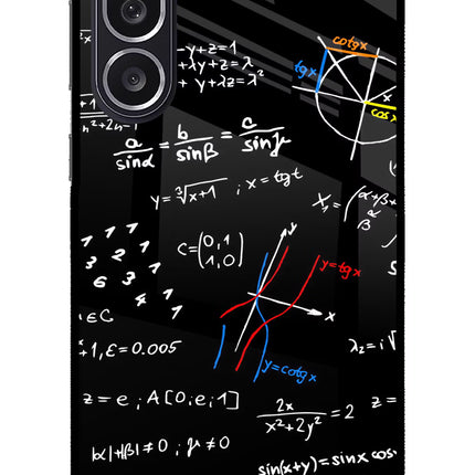 Mathematics Formula Samsung M36 5G Metal Case Back Cover by Casekaro