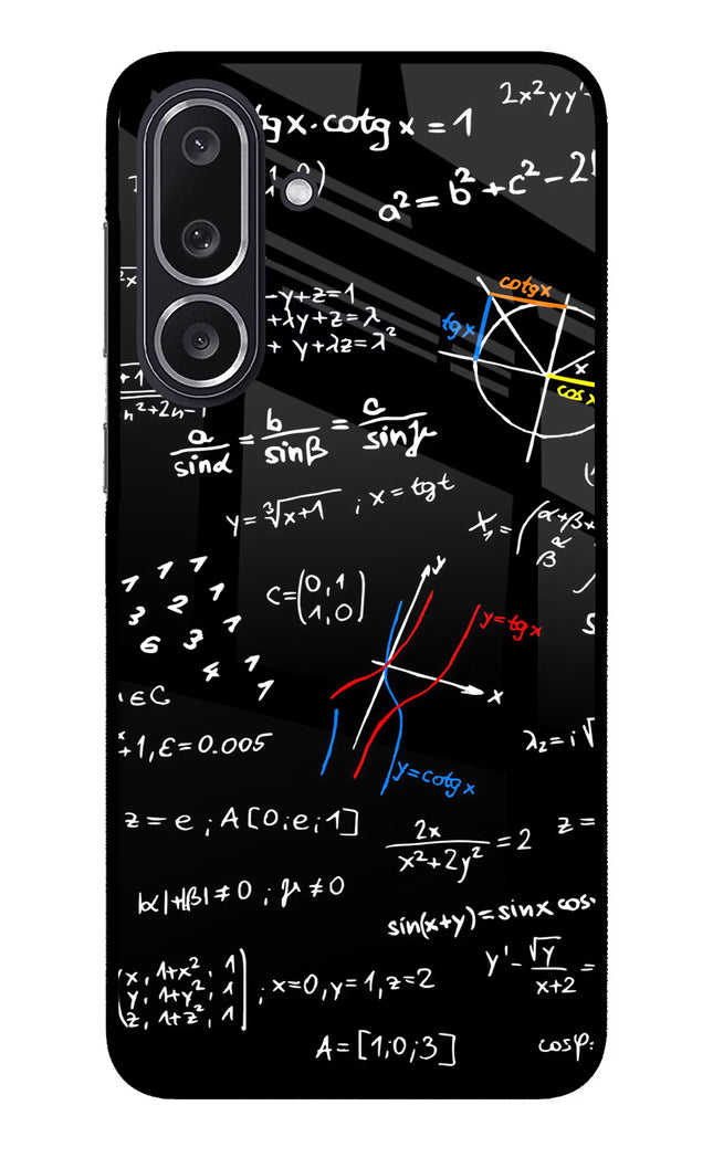 Mathematics Formula Samsung M36 5G Metal Case Back Cover by Casekaro