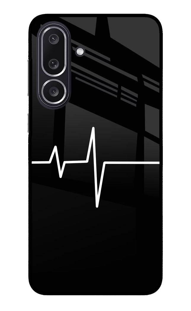 Heart Beats Samsung M36 5G Metal Case Back Cover by Casekaro