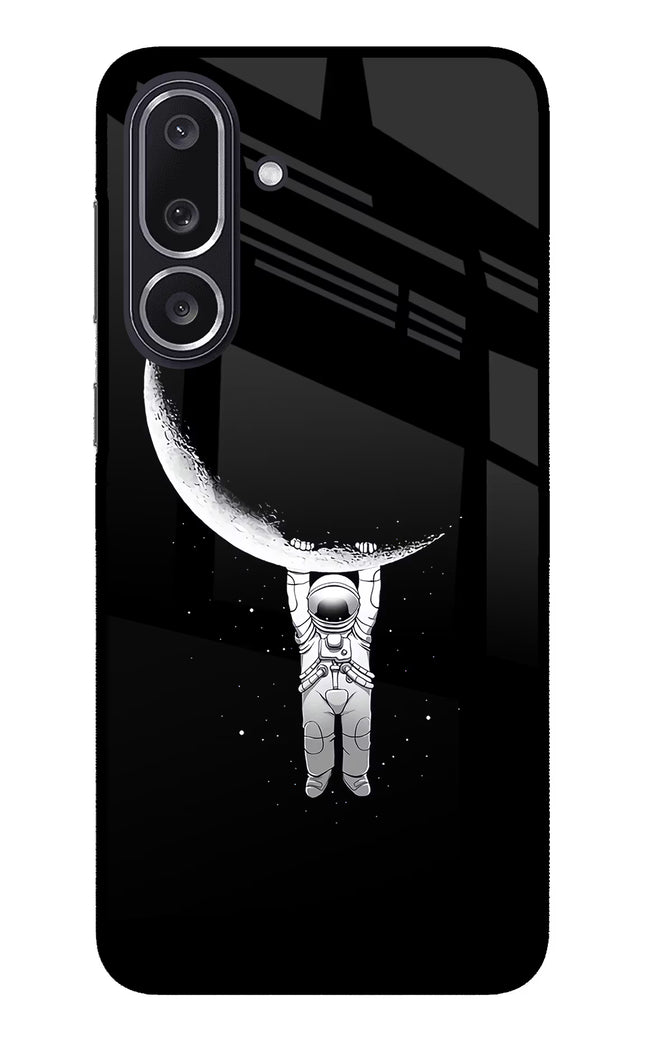 Moon Space Samsung M36 5G Metal Case Back Cover by Casekaro