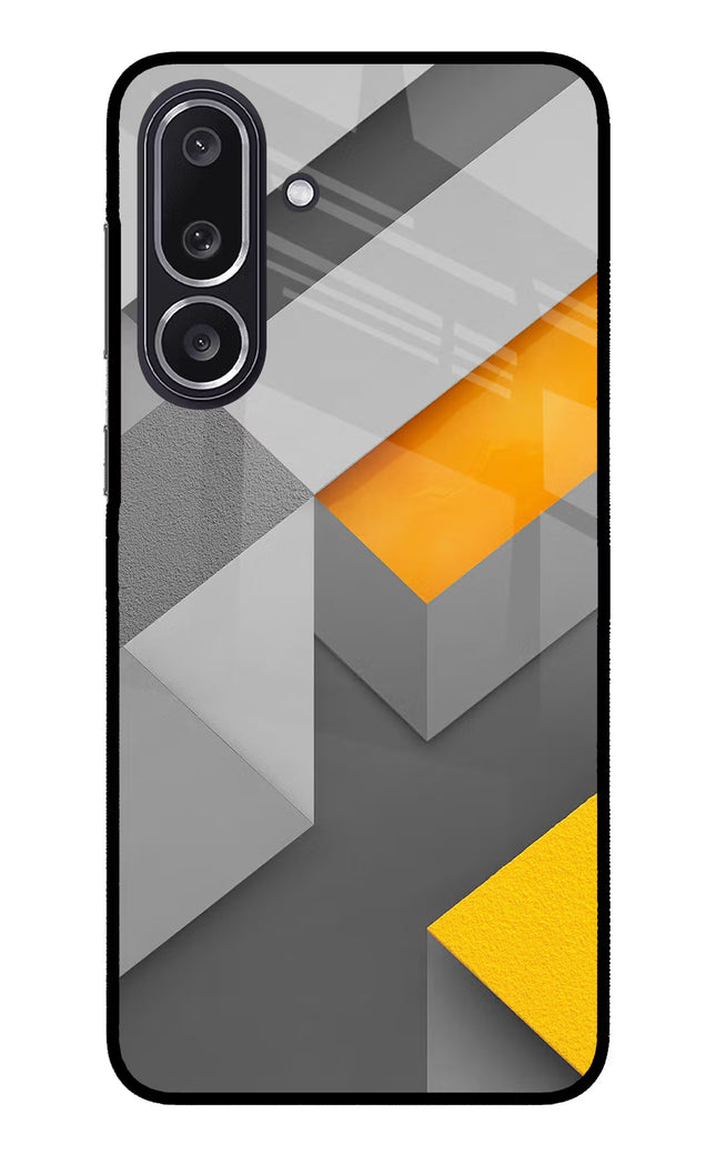 Abstract Samsung M36 5G Metal Case Back Cover by Casekaro