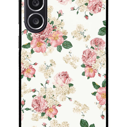 Flowers Samsung M36 5G Metal Case Back Cover by Casekaro