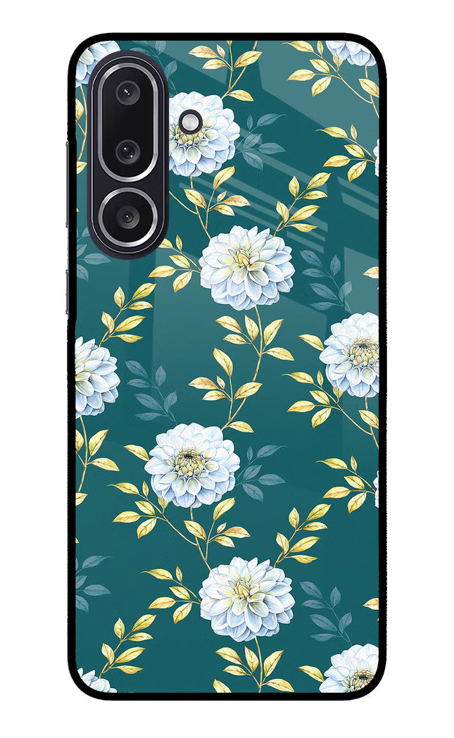 Flowers Samsung M36 5G Metal Case Back Cover by Casekaro