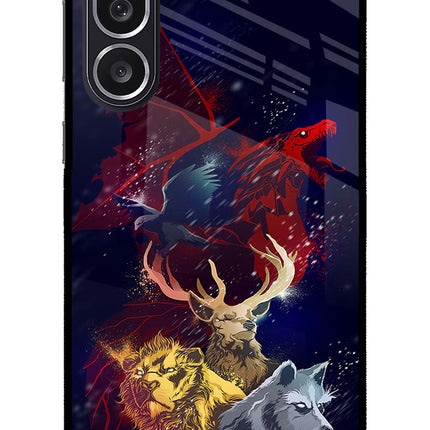 Game Of Thrones Samsung M36 5G Metal Case Back Cover by Casekaro
