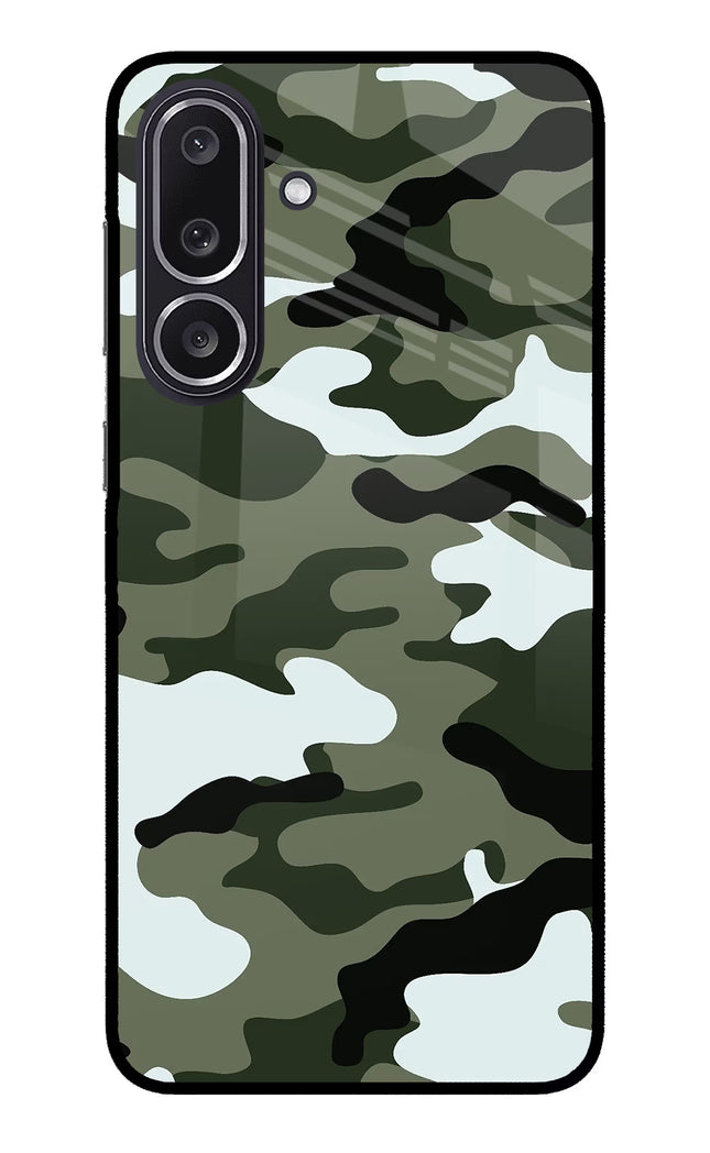 Camouflage Samsung M36 5G Metal Case Back Cover by Casekaro