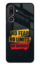 No Fear No Limits No Excuse Samsung M36 5G Metal Case Back Cover by Casekaro