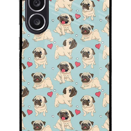 Pug Dog Samsung M36 5G Metal Case Back Cover by Casekaro