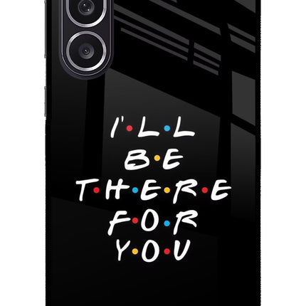 I'll Be There For You Samsung M36 5G Metal Case Back Cover by Casekaro