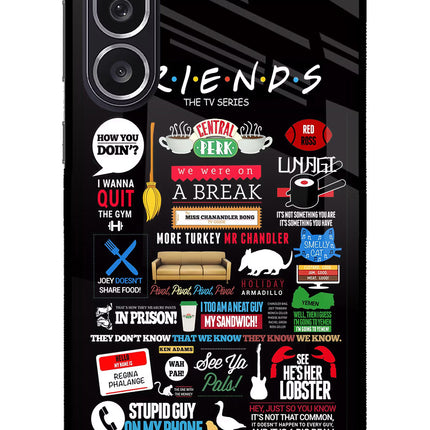 FRIENDS Samsung M36 5G Metal Case Back Cover by Casekaro