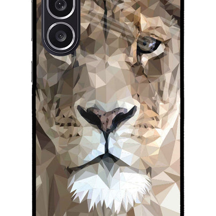 Lion Art Samsung M36 5G Metal Case Back Cover by Casekaro