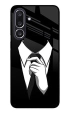 Black Tie Samsung M36 5G Metal Case Back Cover by Casekaro