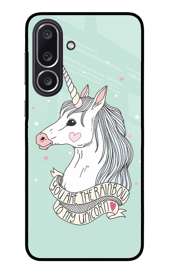 Unicorn Wallpaper Samsung M36 5G Metal Case Back Cover by Casekaro