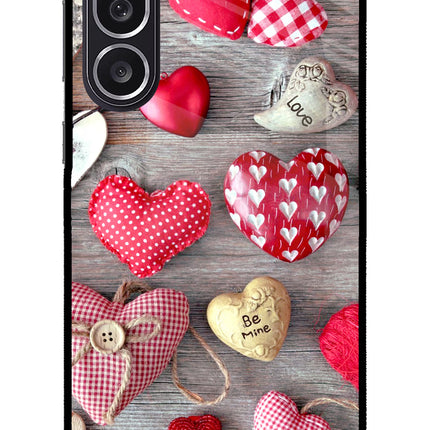 Love Wallpaper Samsung M36 5G Metal Case Back Cover by Casekaro