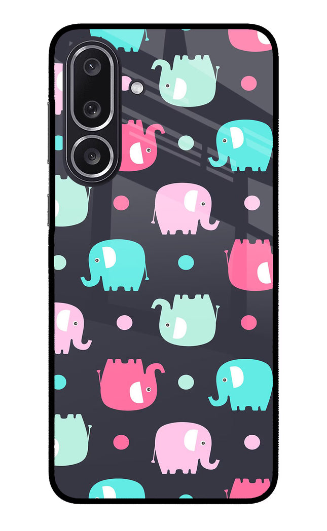 Elephants Samsung M36 5G Metal Case Back Cover by Casekaro