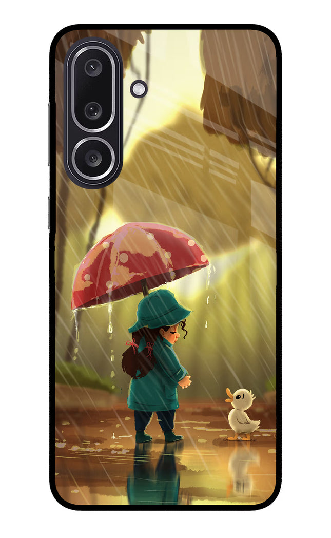 Rainy Day Samsung M36 5G Metal Case Back Cover by Casekaro