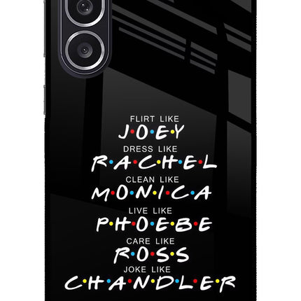 FRIENDS Character Samsung M36 5G Metal Case Back Cover by Casekaro