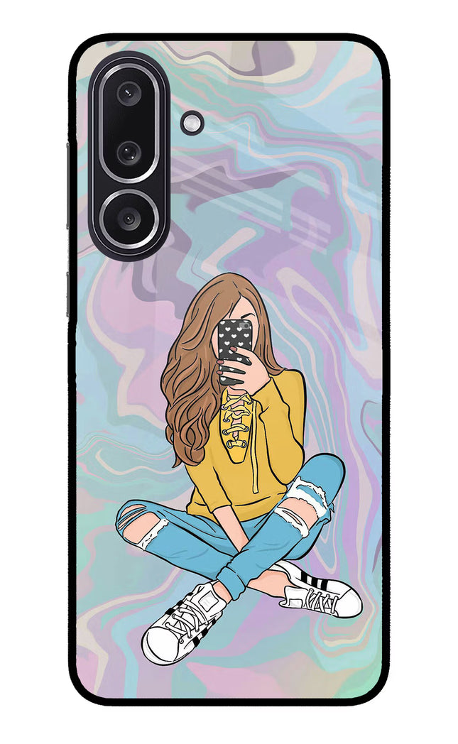 Selfie Girl Samsung M36 5G Metal Case Back Cover by Casekaro