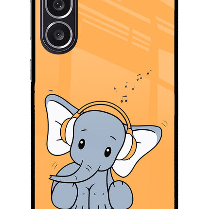 High On Music Samsung M36 5G Metal Case Back Cover by Casekaro